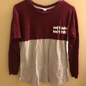 Long sleeve graphic tee